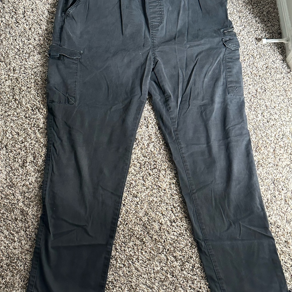 Black Guess Cargo Denim Jeans